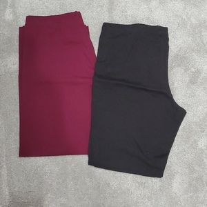 2 medical scrubs bottoms